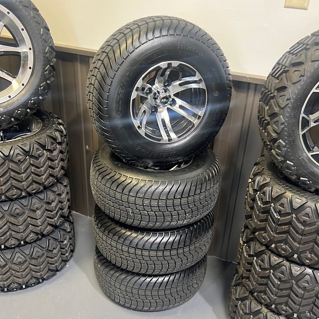 New 10” wheel & tire combo