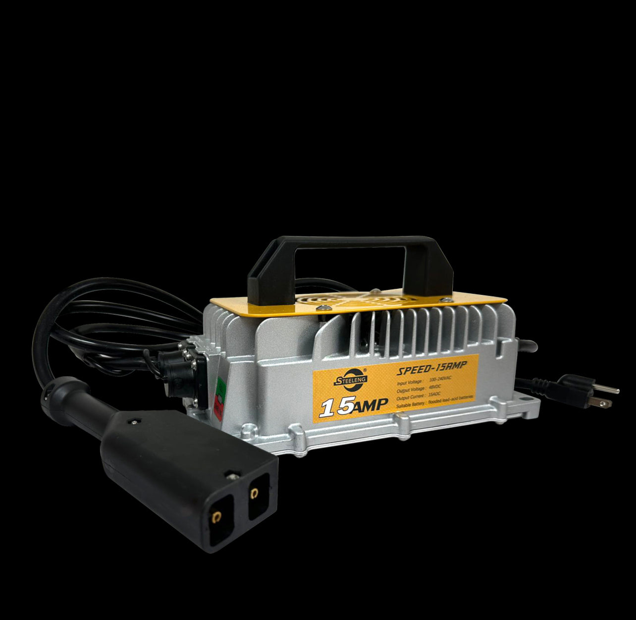 STEELENG 48V Charger 15AMP CHCC01, CHEZ01, CHYM02