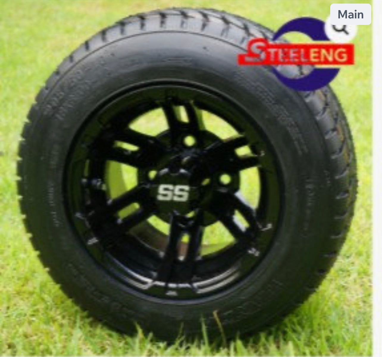 STEELENG 10” ‘BULLDOG’ wheel & tire combo