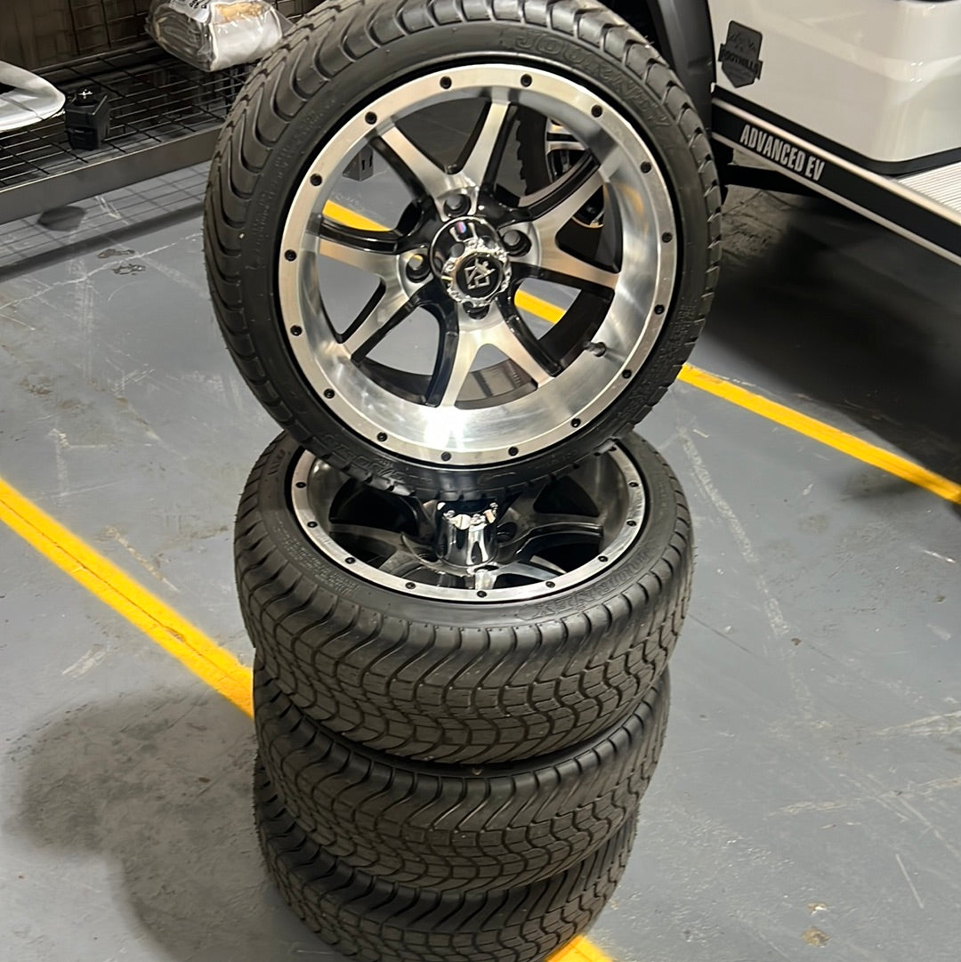 New 14” street terrain wheel & tire combo