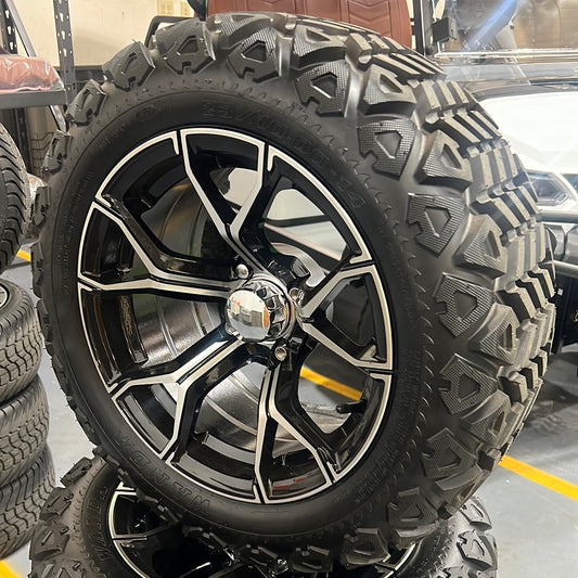 New 14” all terrain wheel & tire combo