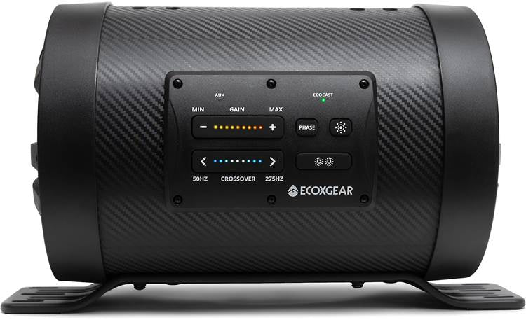 ECOXGEAR EXTREMESUB ES08 WEATHER-PROOF, 500 WATT, ENCLOSURE WITH ONE 8" 4-OHM SUBWOOFER AND 8" SPEAKER