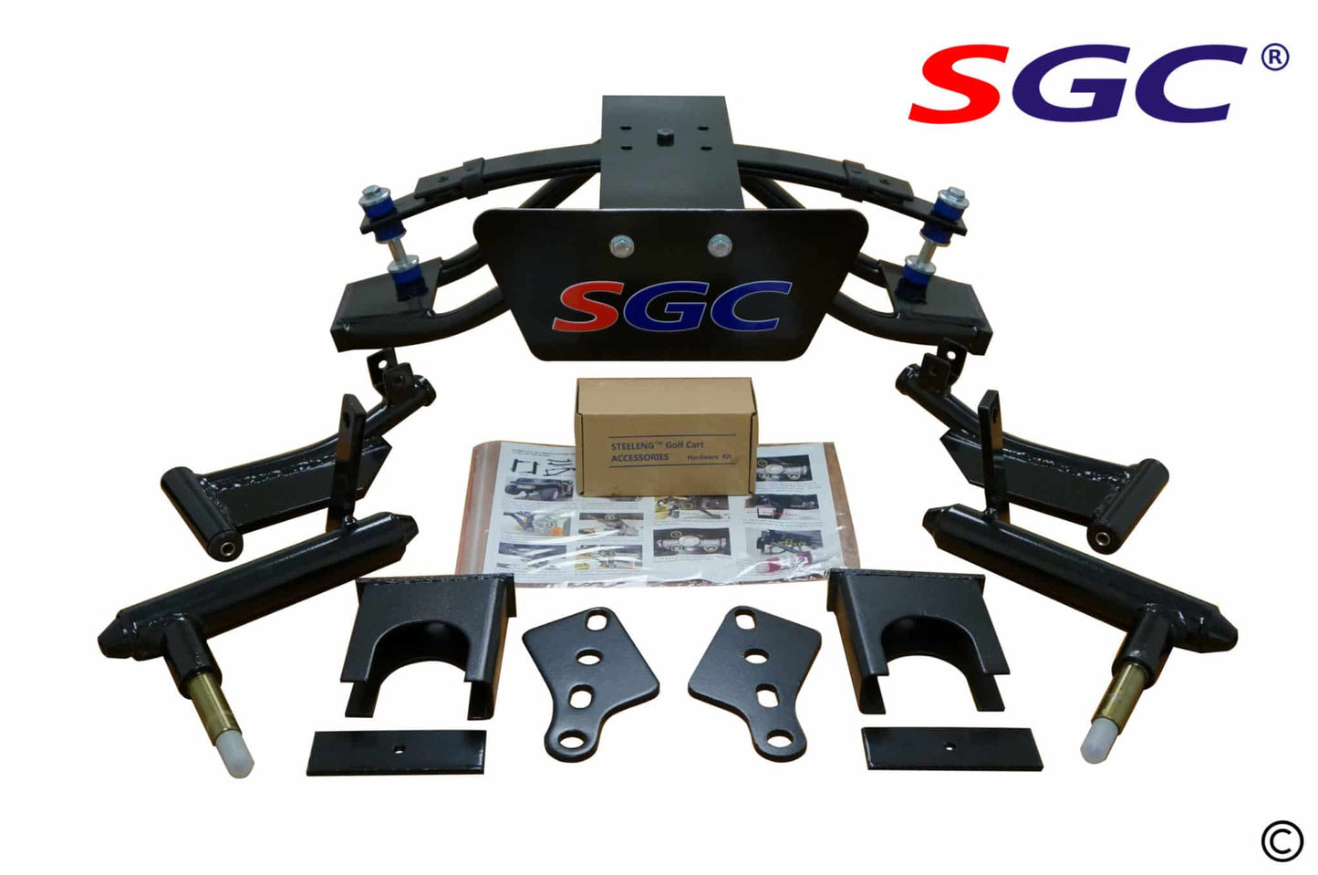 LKPR01 – SGC Lift Kit – 6” Heavy Duty Double A-Arm for Club Car Precedent (2004-up)