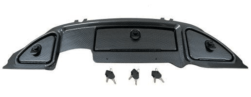 DAPR01 – SGC Club Car Precedent Replacement Carbon Fiber Dashboard w/ Locking Glove Boxes (2008-up)