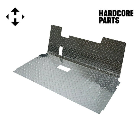 ALUMINUM DIAMOND PLATE FLOOR MAT FOR EZGO TXT GOLF CART