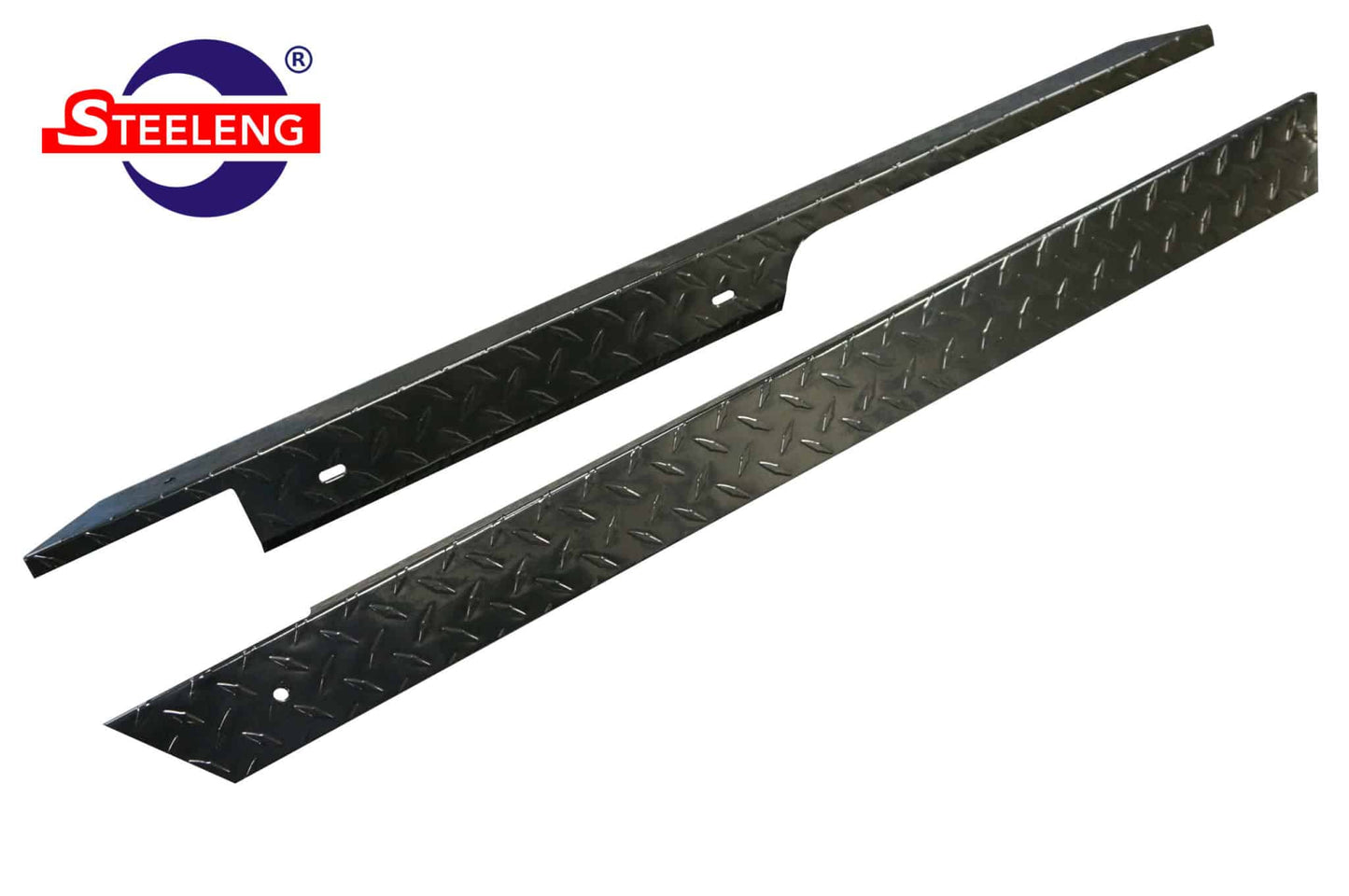 Rocker Panels Black Powder Coated Aluminum Diamond Plate for Yamaha G29 (set of 2)